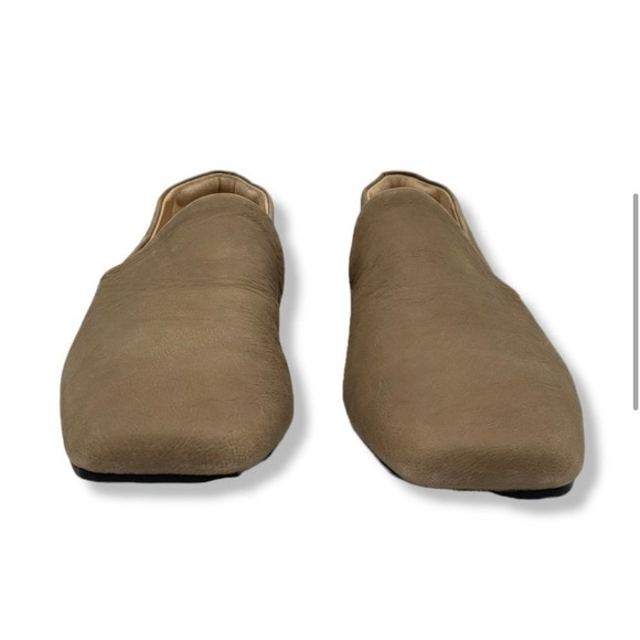 Clarks Pure Flats Womens 9 Wide Brown Leather Slip On Loafer - Picture 4 of 8